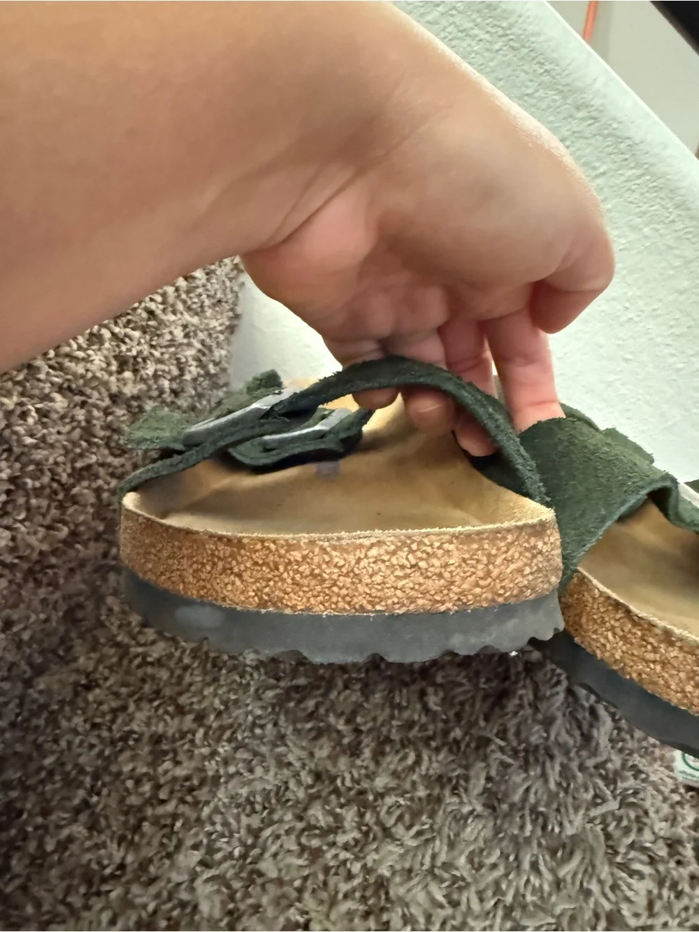 Birkenstock sandals dark